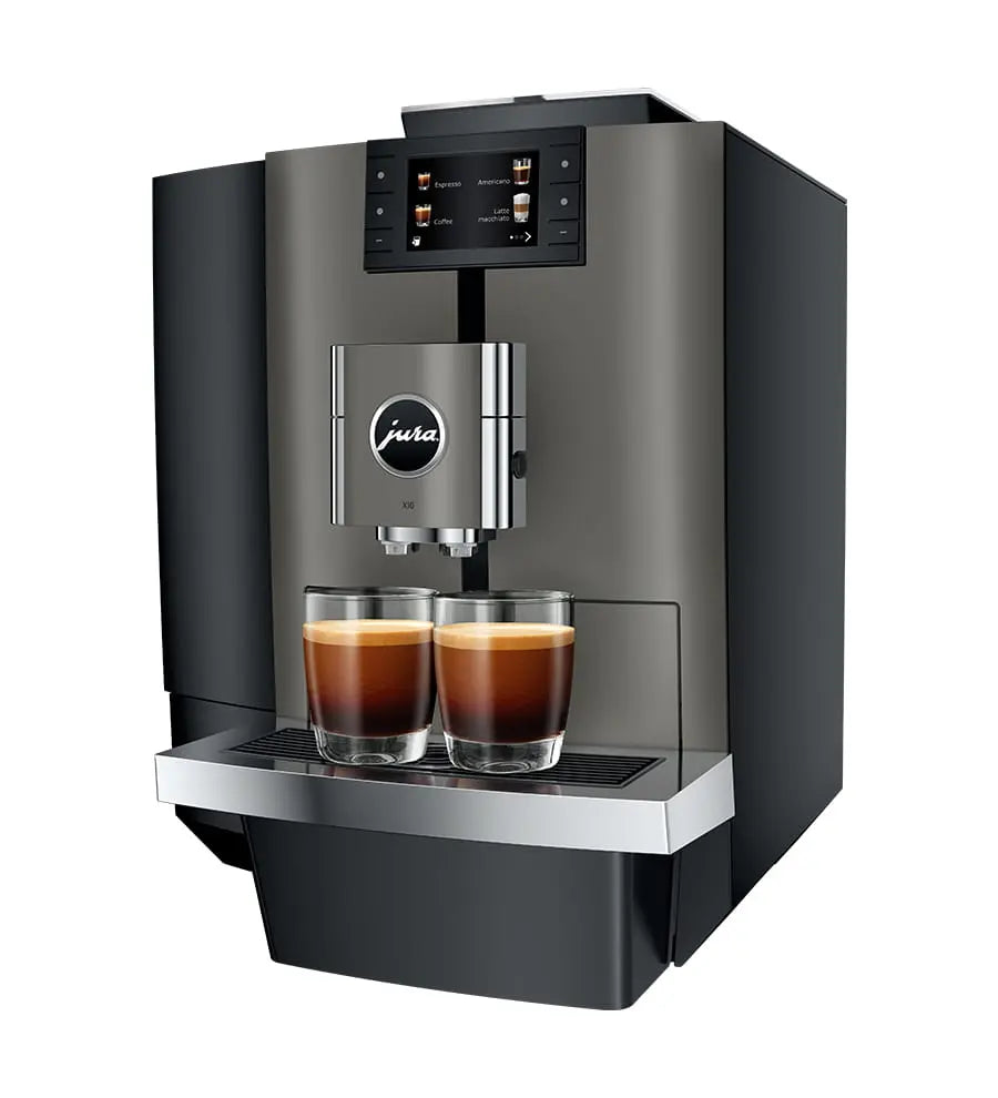 Jura X10 - Dark Inox (EB) Der telemetriefähige Profi für Hot und Cold