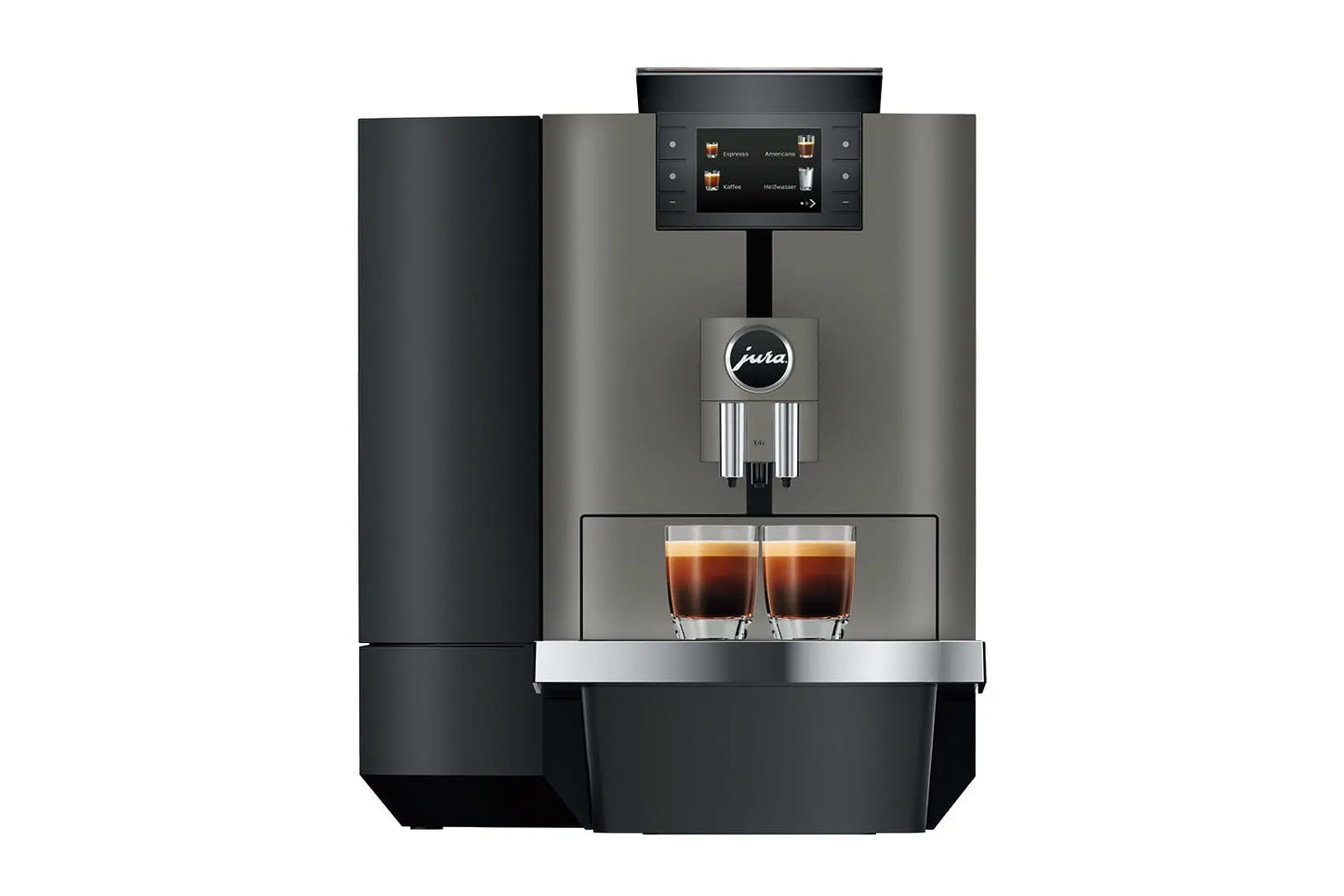 Jura X4c - Dark Inox (EA) Der telemetriefähige Profi für Pure Coffee