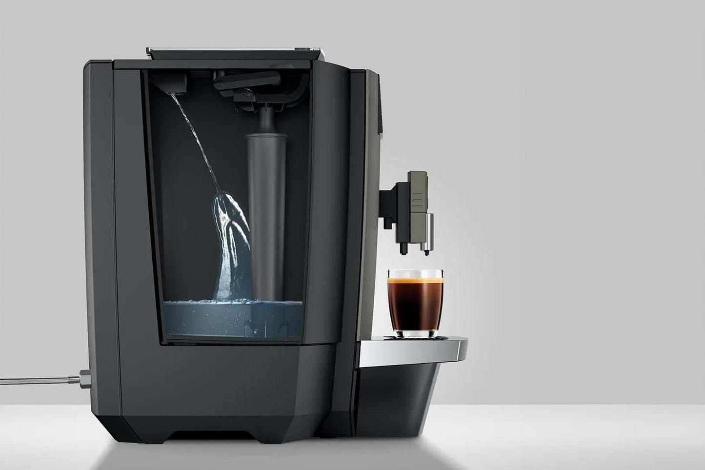 Jura X4c - Dark Inox (EA) Der telemetriefähige Profi für Pure Coffee