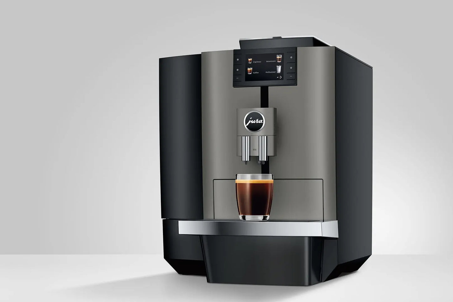 Jura X4c - Dark Inox (EA) Der telemetriefähige Profi für Pure Coffee