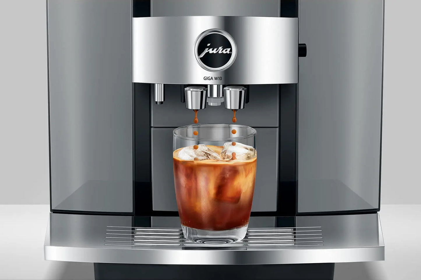 Jura GIGA W10  Diamond Silver (EA) Der Premium-Vollautomat für Premium-Arbeitsplätze