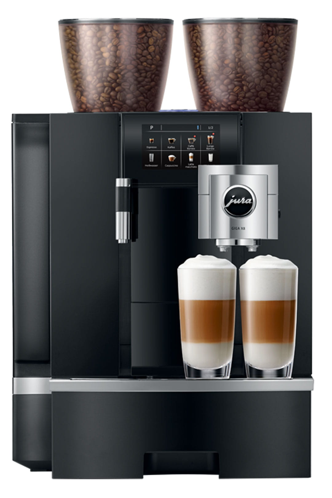 Jura GIGA X8 - Aluminium Black (EB) Für Höchstleistungen geschaffen