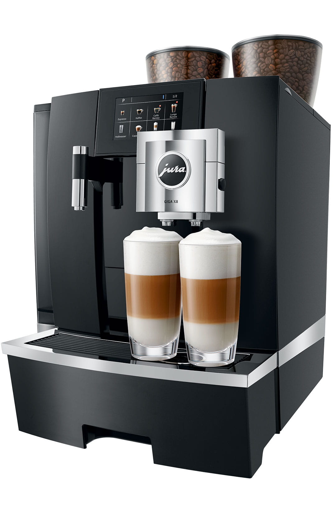 Jura GIGA X8 - Aluminium Black (EB) Für Höchstleistungen geschaffen