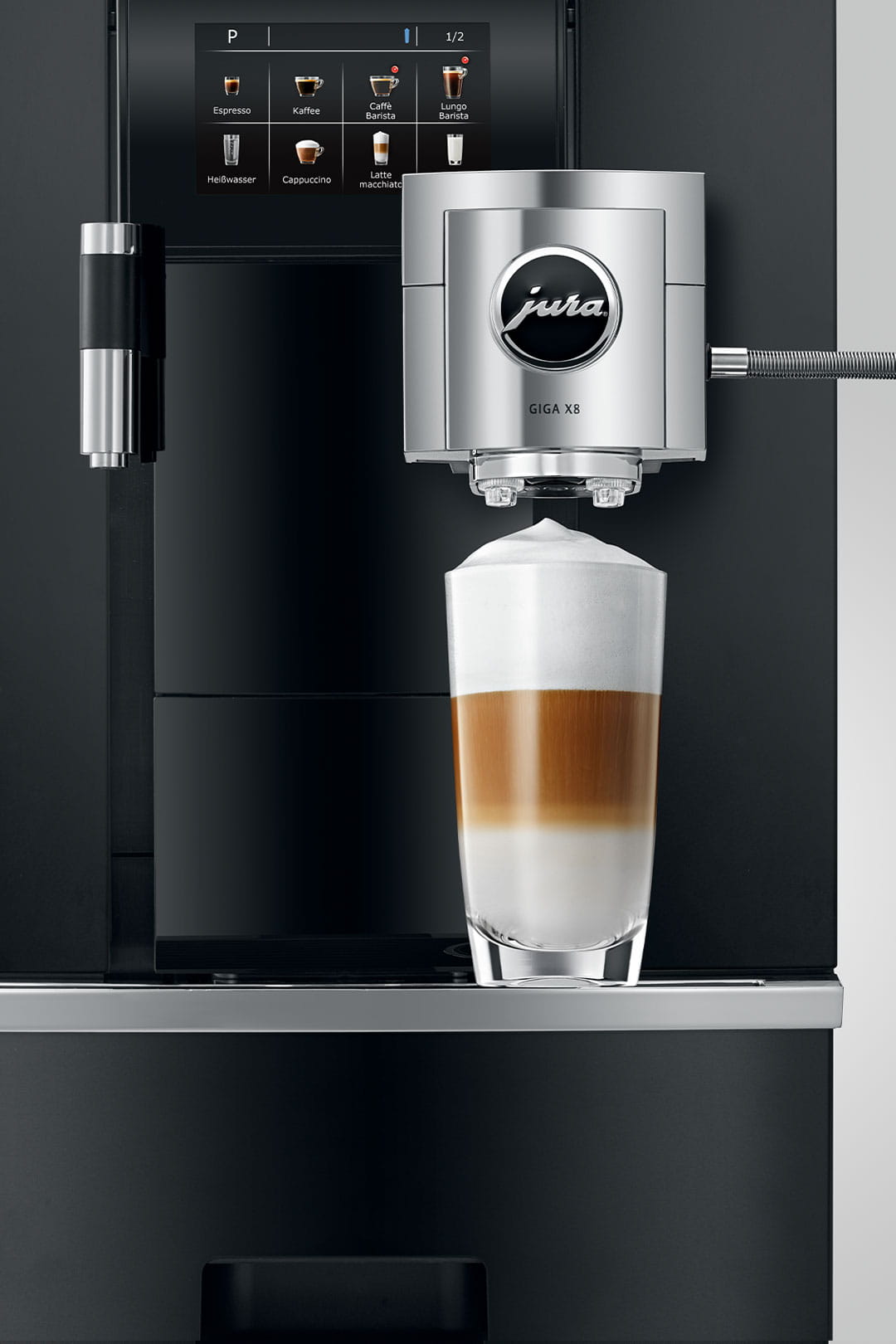 Jura GIGA X8 - Aluminium Black (EB) Für Höchstleistungen geschaffen