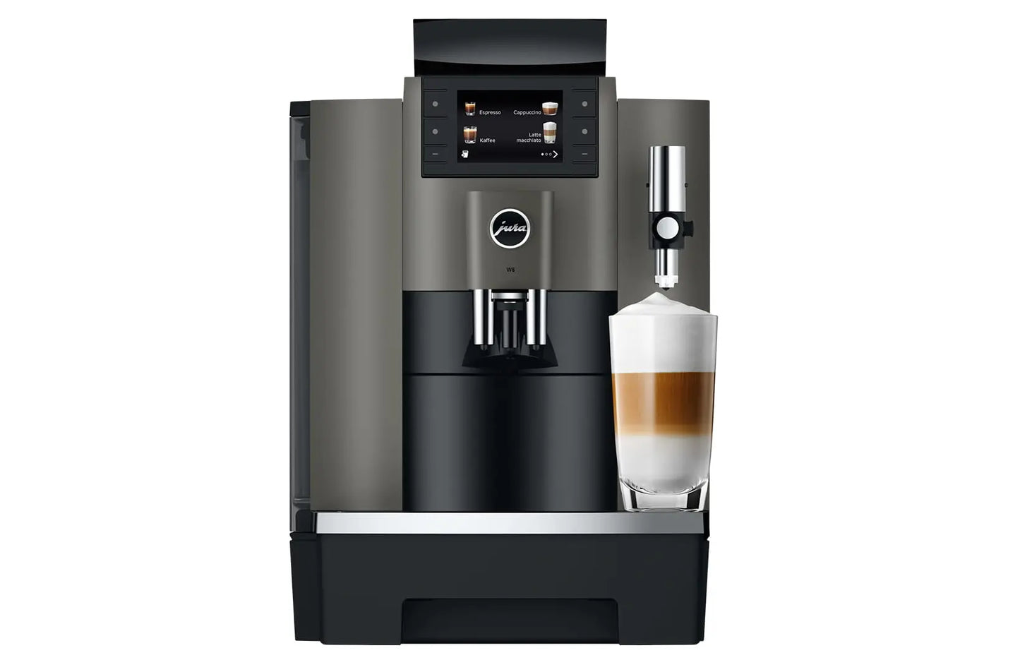 Jura W8 - Dark Inox (EA) Der kompakte und vielseitige Profi
