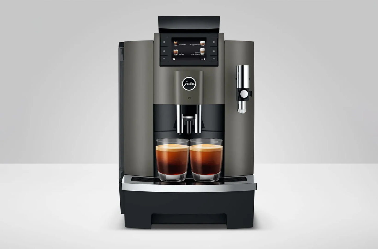 Jura W8 - Dark Inox (EA) Der kompakte und vielseitige Profi