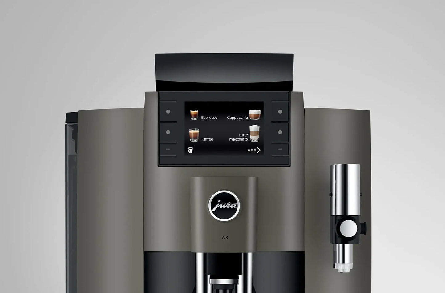 Jura W8 - Dark Inox (EA) Der kompakte und vielseitige Profi