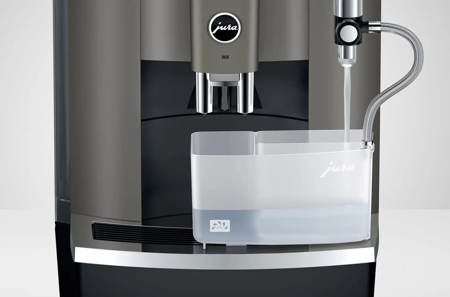 Jura W8 - Dark Inox (EA) Der kompakte und vielseitige Profi