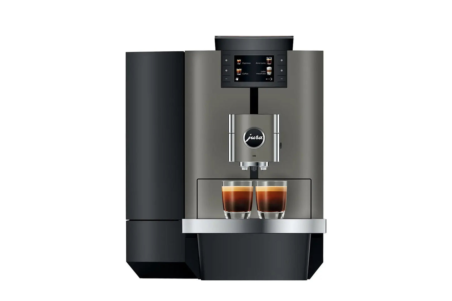 Jura X10 - Dark Inox (EB) Der telemetriefähige Profi für Hot und Cold