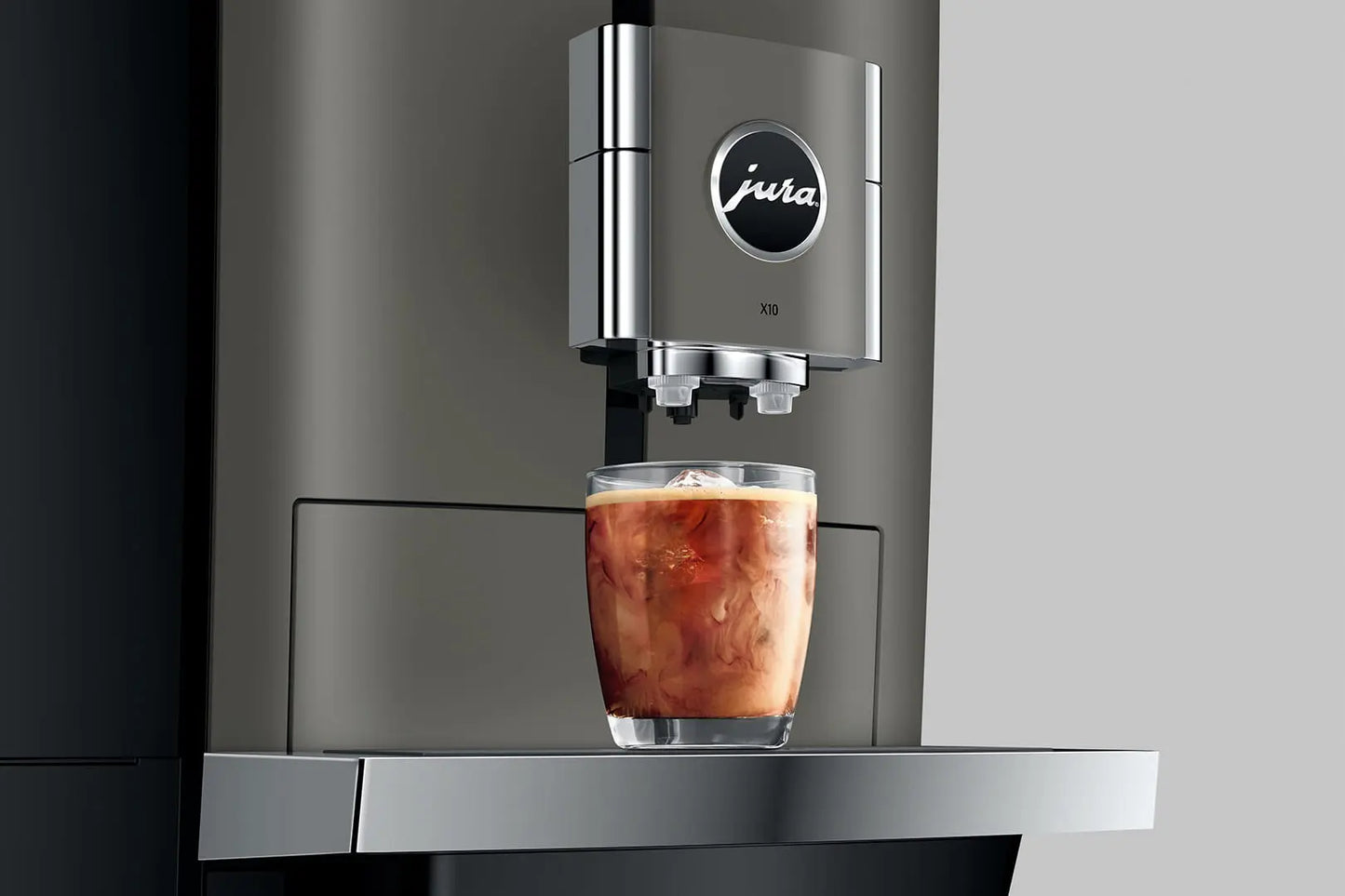 Jura X10 - Dark Inox (EB) Der telemetriefähige Profi für Hot und Cold