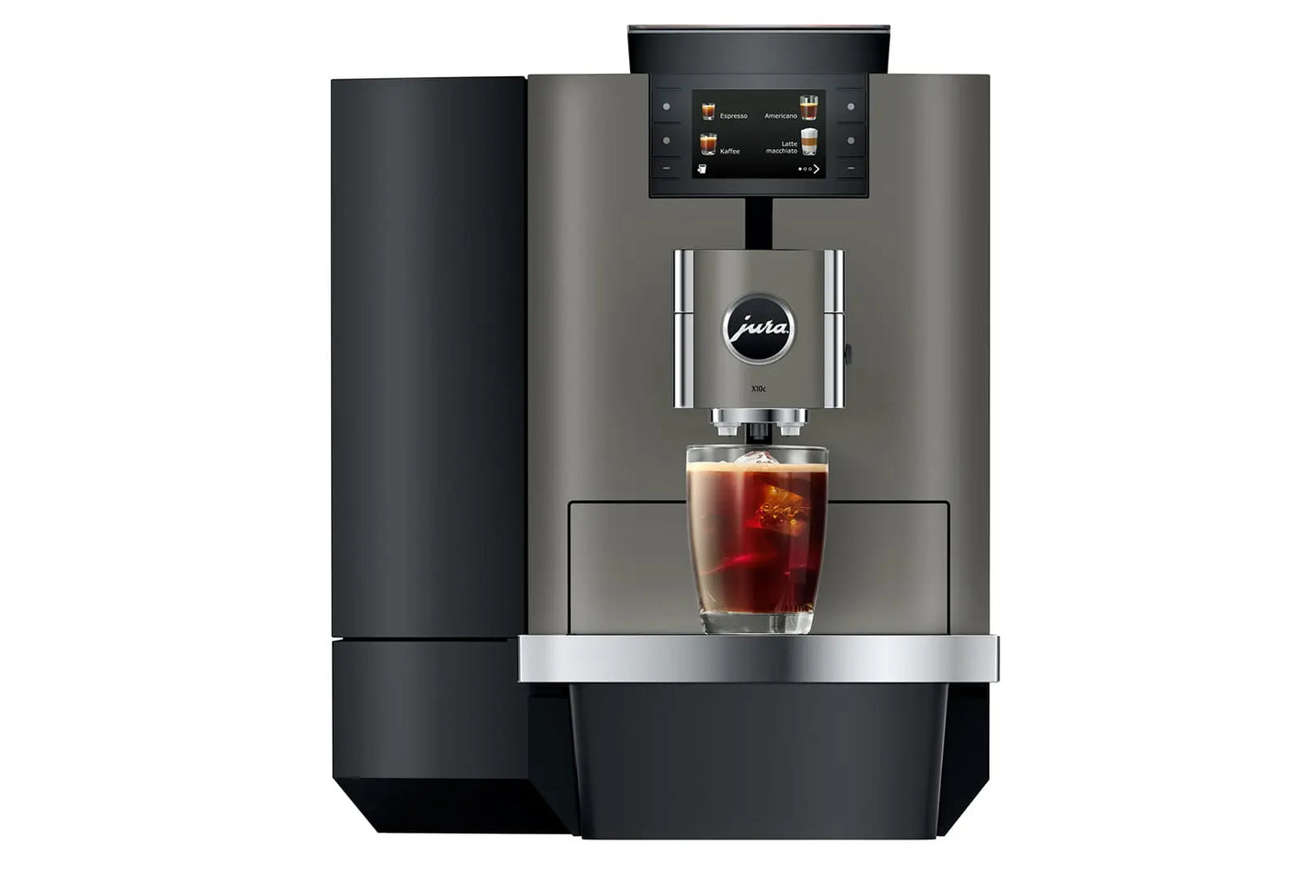 Jura X10c - Dark Inox (EA) Der telemetriefähige Profi für Hot und Cold