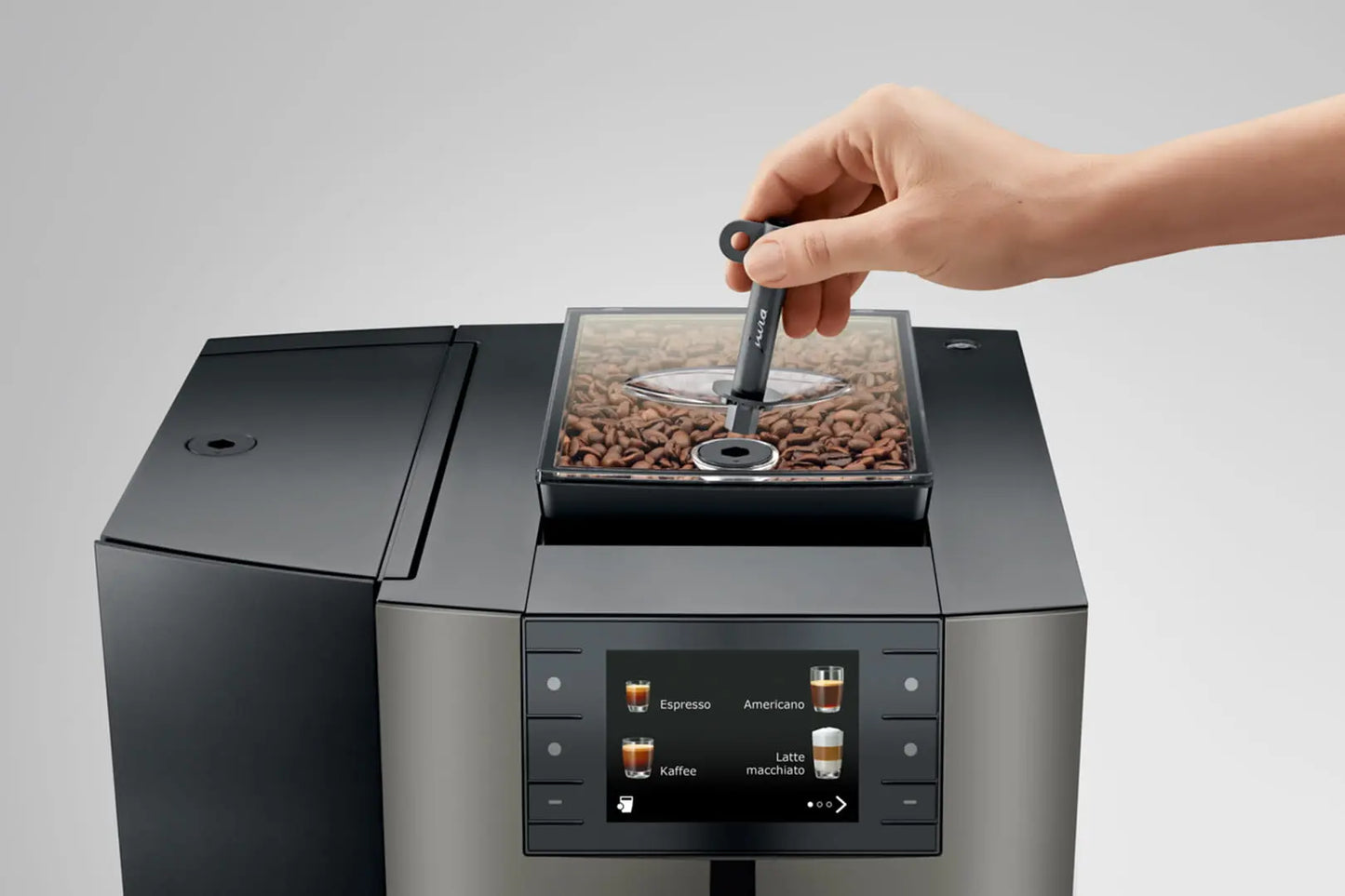 Jura X10c - Dark Inox (EA) Der telemetriefähige Profi für Hot und Cold