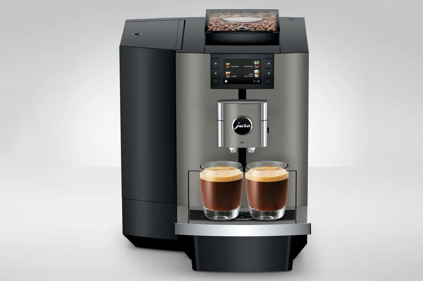 Jura X10c - Dark Inox (EA) Der telemetriefähige Profi für Hot und Cold