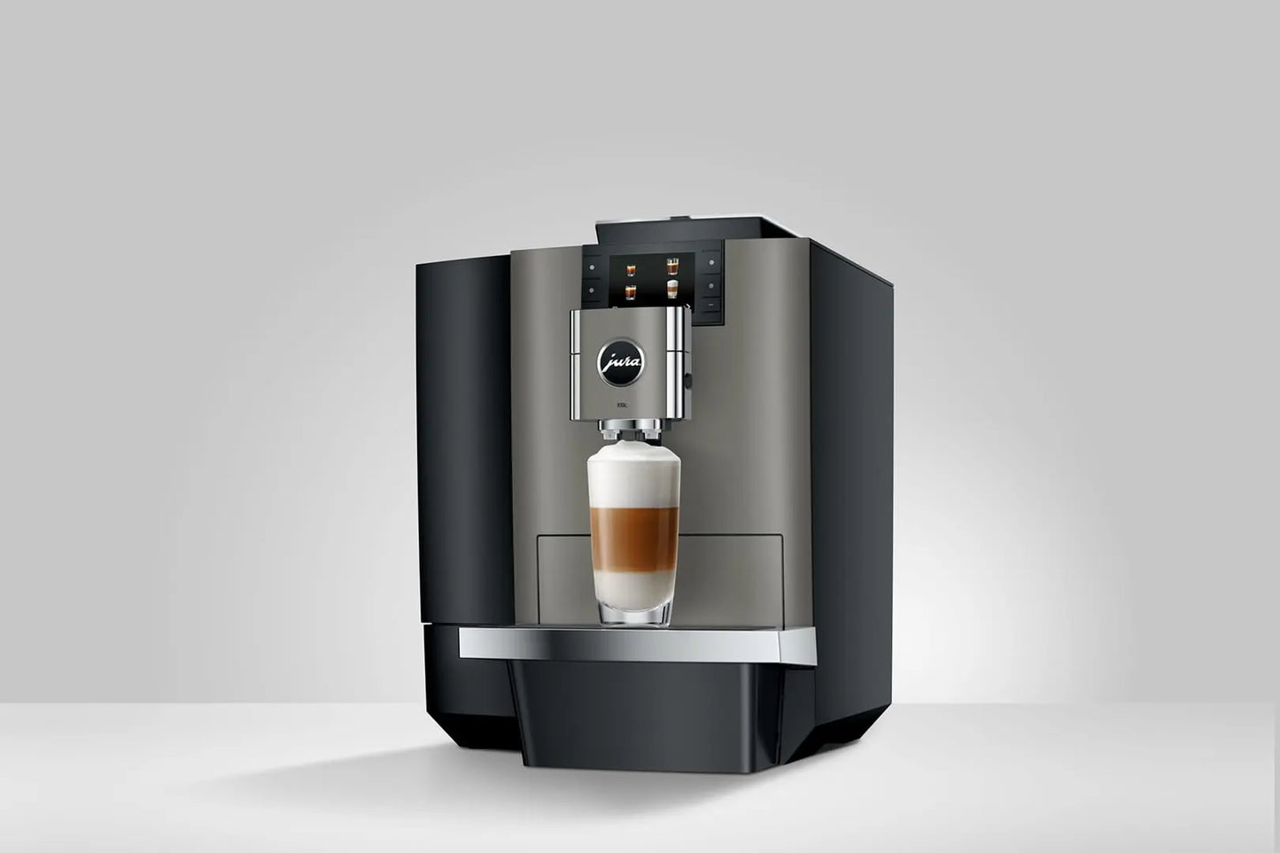Jura X10c - Dark Inox (EA) Der telemetriefähige Profi für Hot und Cold