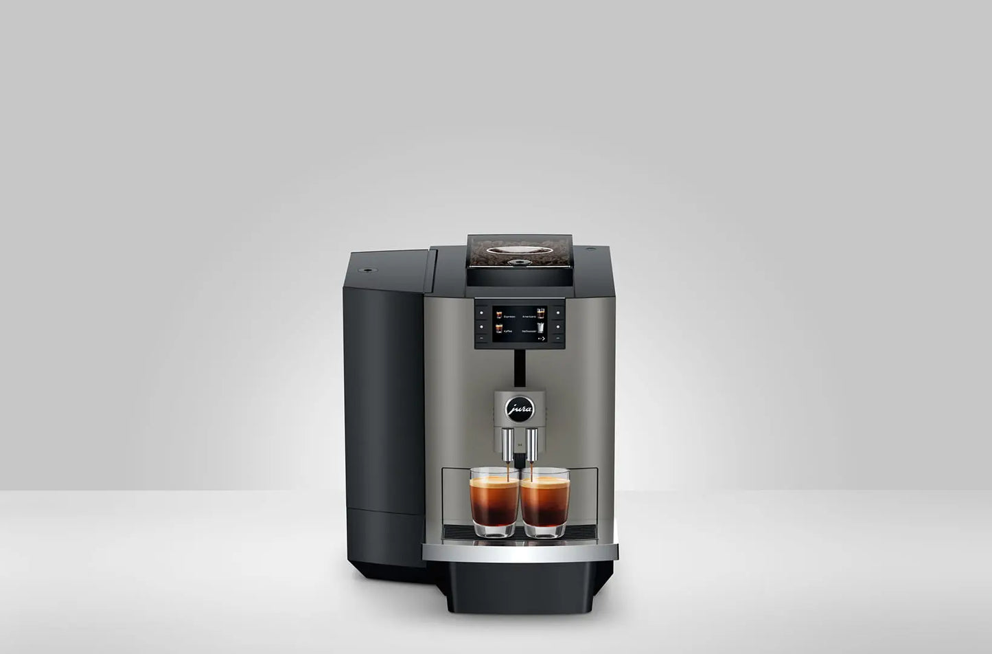 Jura X4 - Dark Inox (EB) Der telemetriefähige Profi für Pure Coffee