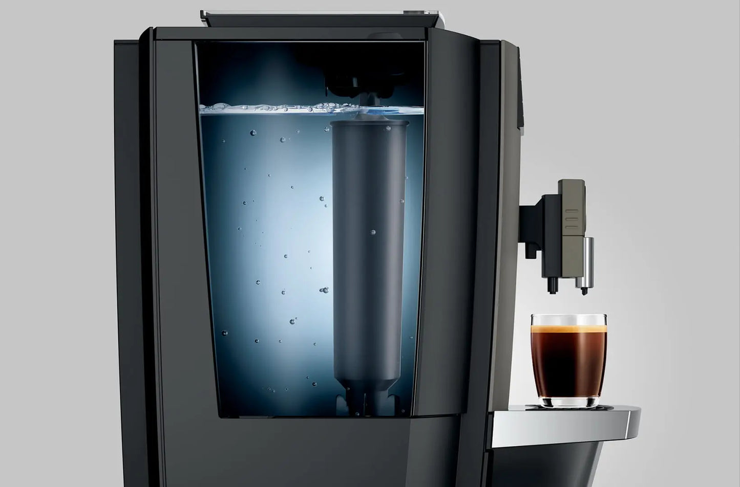 Jura X4 - Dark Inox (EB) Der telemetriefähige Profi für Pure Coffee