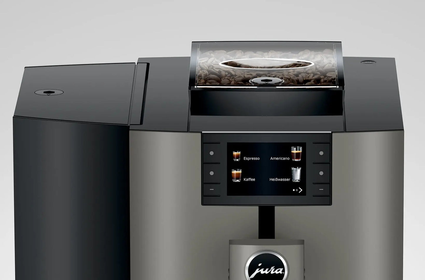 Jura X4 - Dark Inox (EB) Der telemetriefähige Profi für Pure Coffee